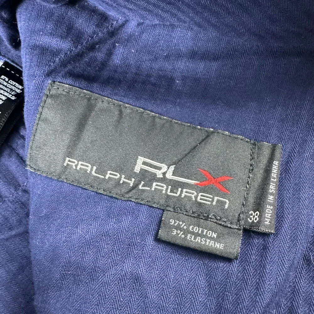 RLX Ralph Lauren Blue Ladybug AOP Performance Golf Chino Shorts Mens 38